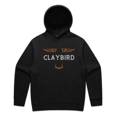 Claybird Hoodie - Orange Wings - Unisex Thumbnail