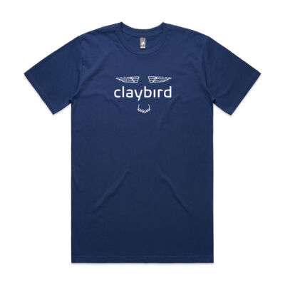 Coloured Claybird Tee (white logo) Thumbnail