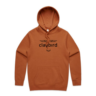 Claybird Coloured Hoodie (black logo) Thumbnail