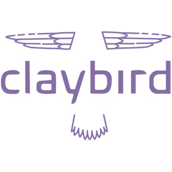 Claybird Logo   Dark Purple   No Background Thumbnail
